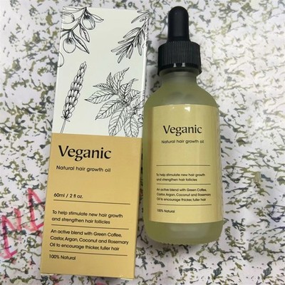 Hair Growth Oil Treatment Natural Organic For All Hair Types Peppermint