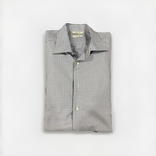 SUITSUPPLY MENS DRESS SHIRT LARGE 16.5/42 TRAVELLER SLIM FIT LIGHT BLUE VGC 