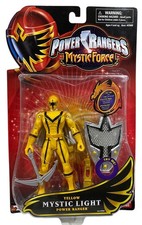 Product Image: Power Rangers Mystic Force Yellow Mystic Light Ranger w Shield NEW Bandai 2006
