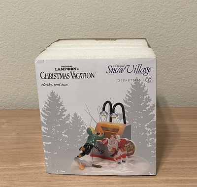 #ad #ad Dept 56 Snow Village Christmas Vacation Clark’s End Run $72.00