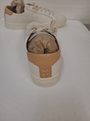 Soludos Oasis White Leather Sneakers Women's Size 7 Ibiza Platform Shoes NEW - Picture 4 of 8
