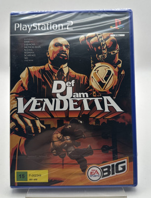 PS2 Def Jam Vendetta, New And Factory Sealed