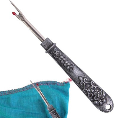 Antique Vintage Seam Ripper, Vintage Thread Remover Tool, Metal Thread Ripper...