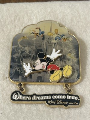 Disney Disneyland DLR - Where Dreams Come True - Mickey & Friends Pin #52448