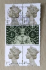 GB QEII Stamp. 23-May 2000 New Millennium Issue.  £1 plus 4 x1st pane.  ex FDC