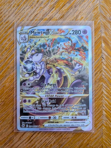 Mewtwo VSTAR GG44/GG70 Crown Zenith: Galarian Gallery Holo NM