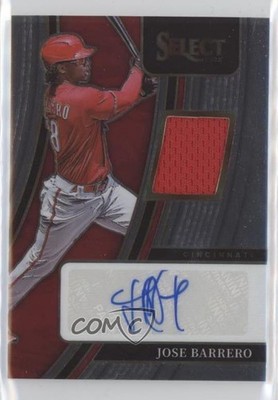 2022 Panini Select Signature Materials /299 Jose Garcia Barrero #SM-JB Auto sh7