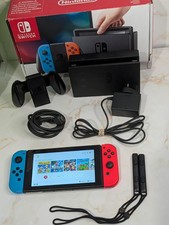 Nintendo Switch V2 Console Boxed - With Dock, Charger & Accessories