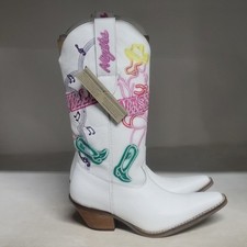 Dingo Womens Nashville Nights Western Boot White VARIOUS SIZES