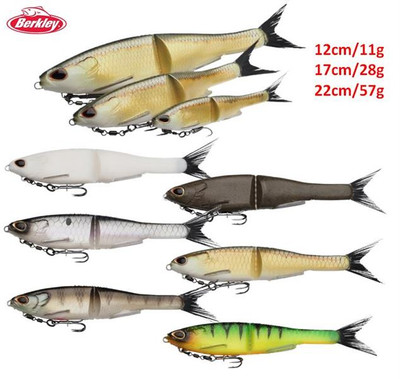 Berkley POWERBAIT NESSIE 12cm 11g + 17cm 28g + 22cm 57g Gleitköder pre-rigged