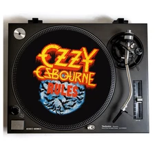 OZZY OSBOURNE Turntable Slipmat for Vinyl Records 12" DJ Slip Mat heavy metal