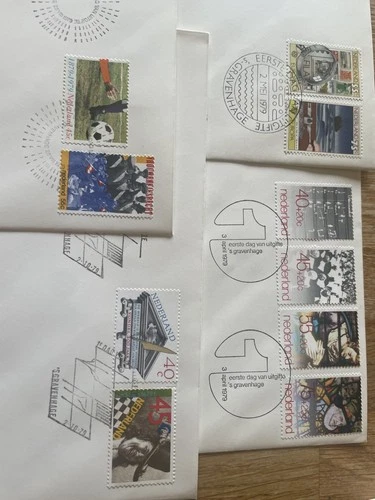 Netherlands 40 different FDC covers E160-199 from 1970's period very tidy