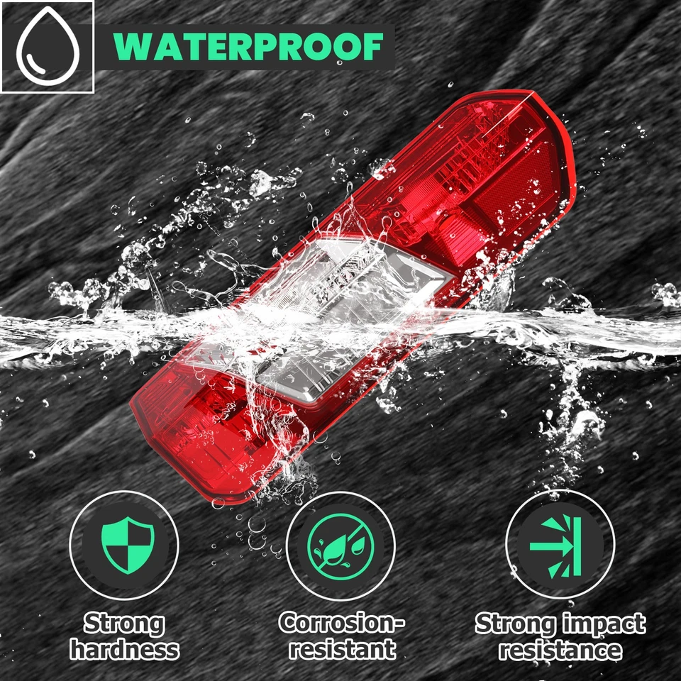 Luz trasera lateral derecha pasajero lámpara de freno para Ford Transit 150 250 350 2015-24 Foto 2 de 4