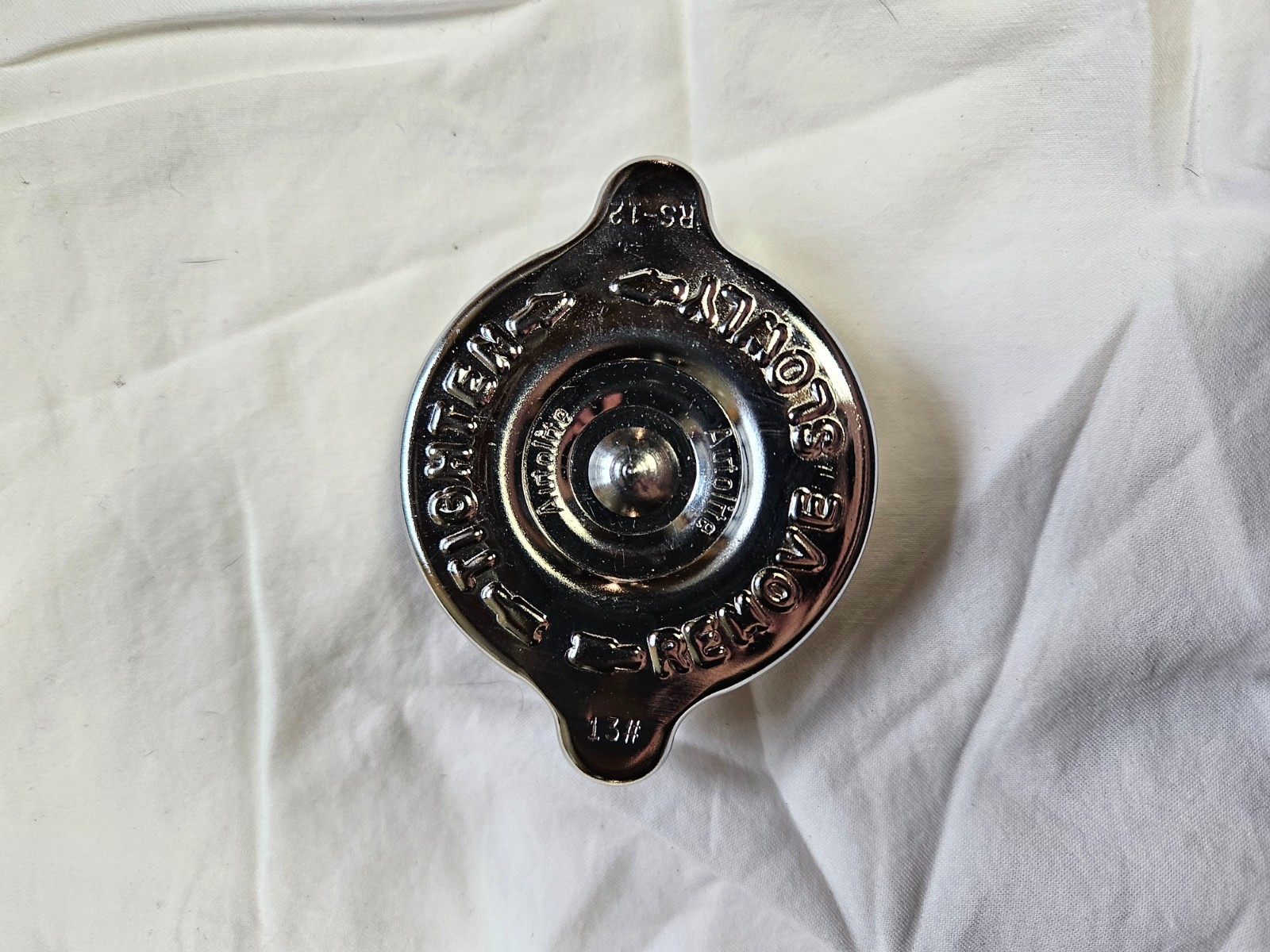 NEW chrome correct radiator cap 67-71 Ford Lincoln Mercury     Autolite 13 lb