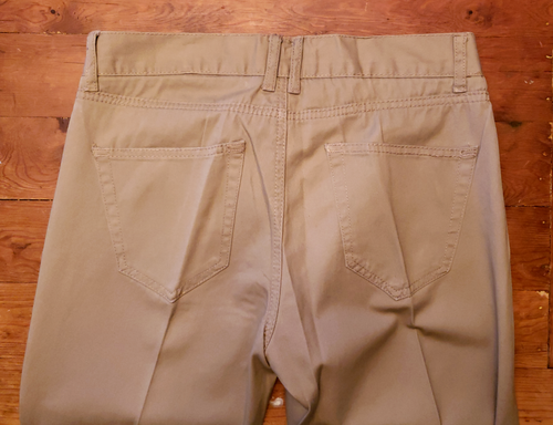 21 Men An American Brand Mens YM Khaki Casual Bottom Pants Flat Front Size Small - Picture 12 of 20