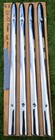 <!--F#f_0-->4 RESTORED EJ EH HD HR PREMIER BUCKET SEAT UPRIGHT HOLDEN STAINLESS STEEL TRIM<!--F/-->