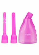 Pink ULTIMATE ANAL DOUCHE KIT Colonic Irrigation ENEMA Vaginal Health UNISEX UK