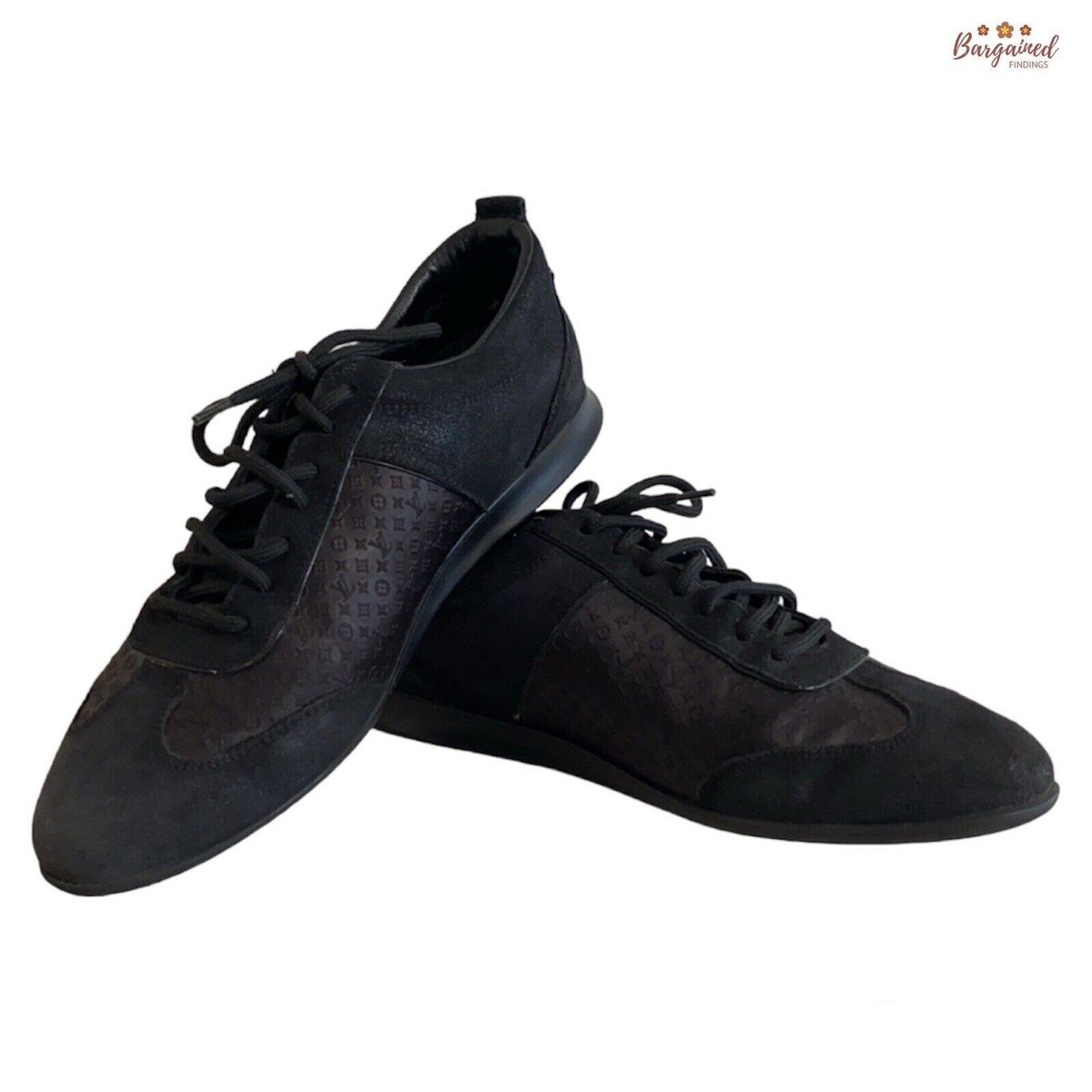 Louis Vuitton ブラック モカシン　　 ３８ louis-vuitton-lv-trainer-maxi-