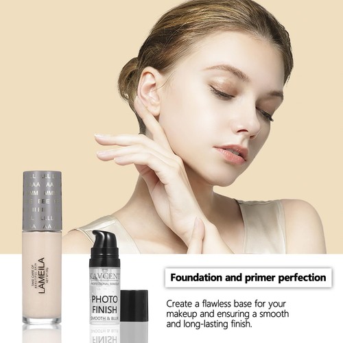 Kit de Maquillaje para Mujer Kit Completo Set de Maquillaje para Adolescentes Paleta de Sombras de Ojos, Brillo de Labios, - Imagen 4 de 5