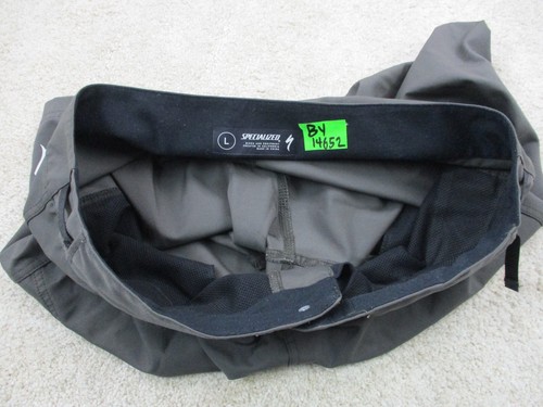 Specialized Shorts Mens Large Gray Cycling Biker Athletic Zip Pocket Adjustable - Picture 6 of 12