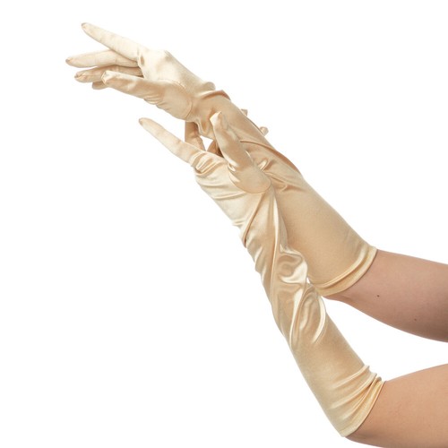 Long Satin Opera Royal 1920s Evening Ball Sexy Gloves Fancy Dress Costume Party - Picture 3 of 18