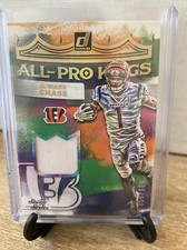 2022 Panini Donruss Ja'marr Chase All Pro Kings 1 Color Patch Studio Series /100