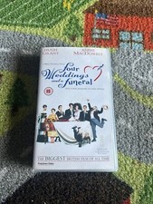 Four Weddings And A Funeral - VHS Video - Pal - Video Cassette