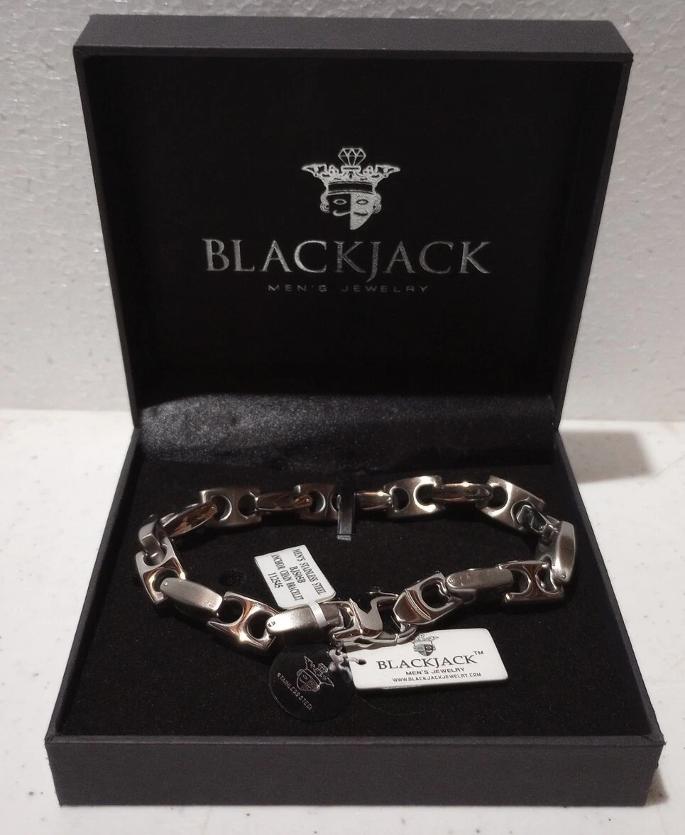 Blackjack Men s Stainless Steel Anchor Chain 8.5