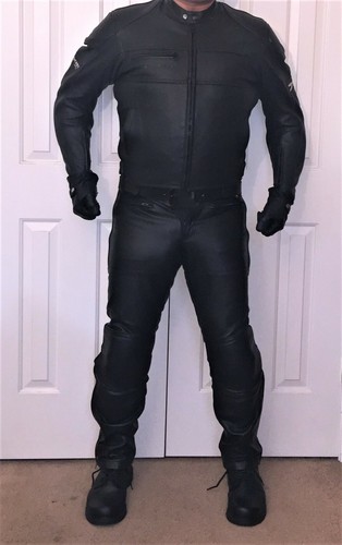 Joe Rocket Pilot Black Leather Suit 