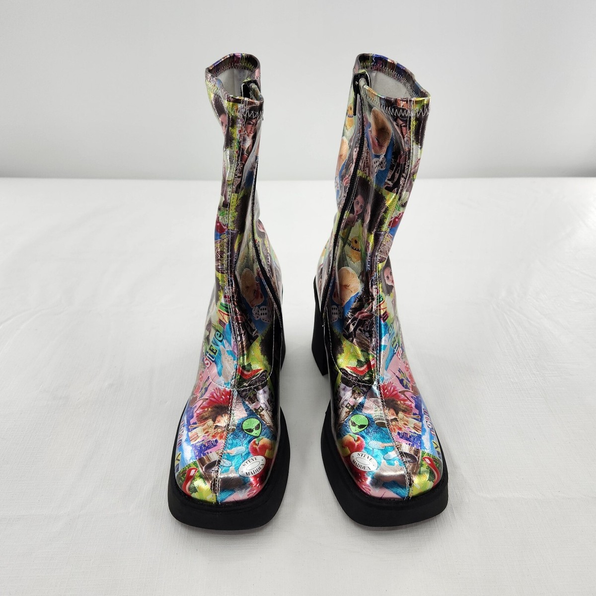 【Steve Madden】KLAYTON ブーツ KLAYTON Black Women's Platform Ankle Boot – Steve Madden