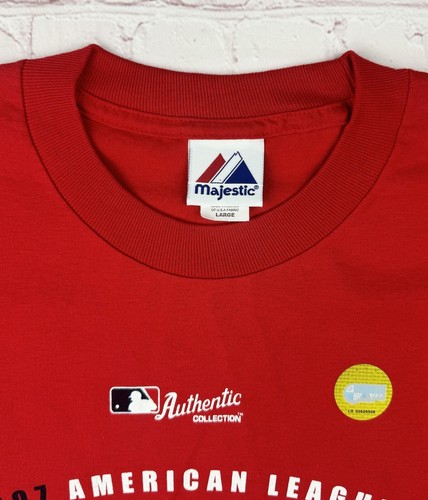 Nueva con etiquetas 2007 Majestic MLB Boston Red Sox Campeones Serie Mundial Camiseta Adulto Hombre L - Imagen 4 de 8