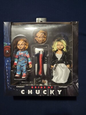 BRIDE OF CHUCKY チャッキー フィギュア Amazon.com: Bride of Chucky - Chucky and Tiffany 2-pack - 8