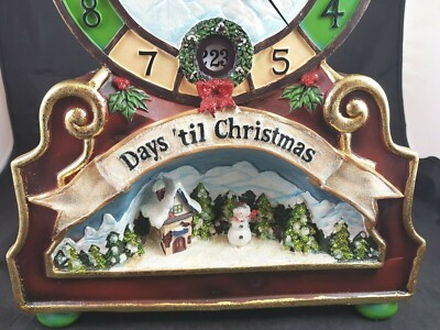 Christmas Countdown Clock 24 Days Counter Til Christmas Counter