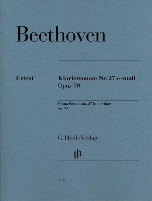 Thumbnail - Klaviersonate Nr. 27 E-moll Opus 90 Ludwig Van Beethoven Taschenbuch
