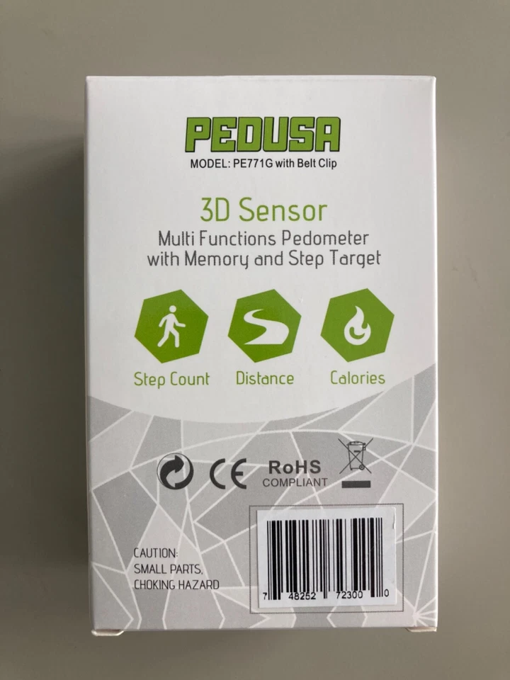 3D Sensor Pedometer with Belt Clip - Image 2 of 3