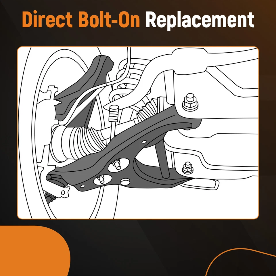 Kit de suspensión de conjunto de eslabones de barra estabilizadora de brazo de control delantero para BMW F07 F01 535 740i Foto 3 de 4