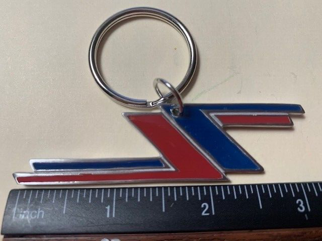 New ZZ Top Key Chain Blue and Red and Solid Metal 3 1/4 inches | eBay