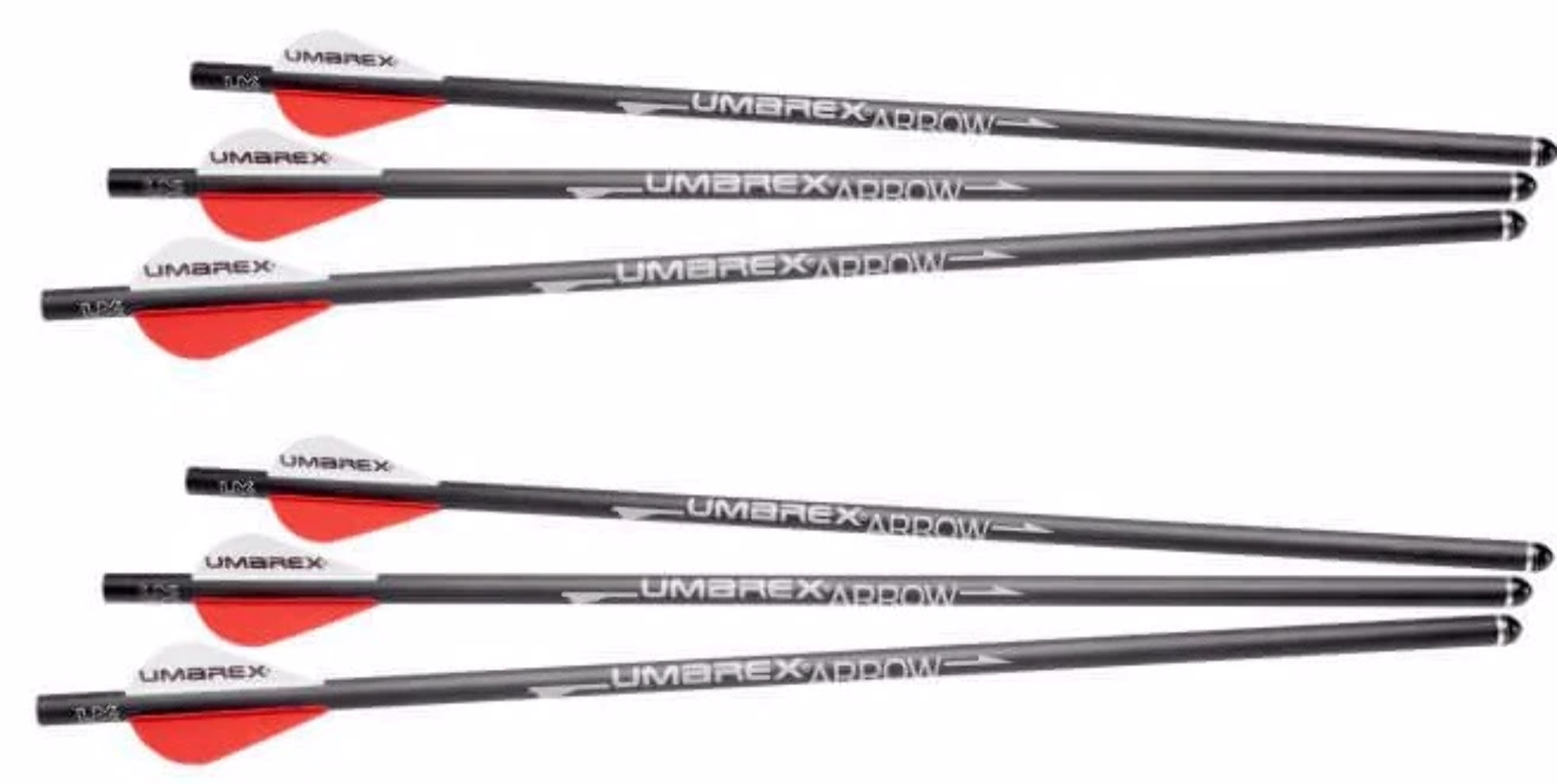 Umarex AirJavelin Carbon Fiber Arrows with Field Tips 6 Pack 2252663
