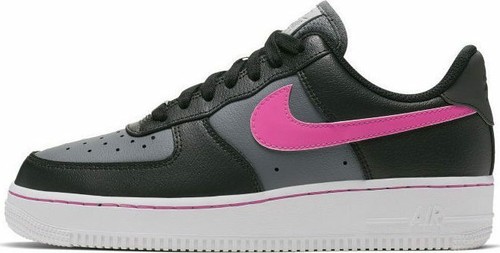 Scarpe sportive donna NIKE Air Force 1 lo pelle nero rosa CJ9699-001 | eBay