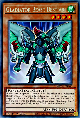 Gladiator Beast Bestiari MZTM-EN066 | eBay