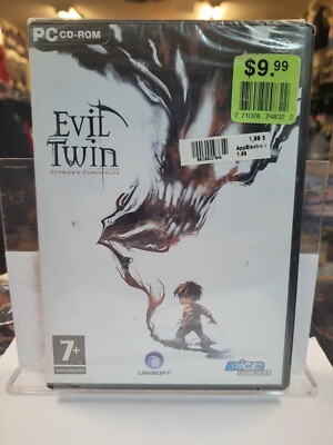 Evil Twin Cyprien's Chronicles PC RARE (SEAL BAD SEE PHOTOS) EN/FR Free Ship CAD
