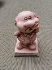 Vintage 1977 Russ Berrie & Co Figurine #9241 "I Dont Mind Criticism..." EUC