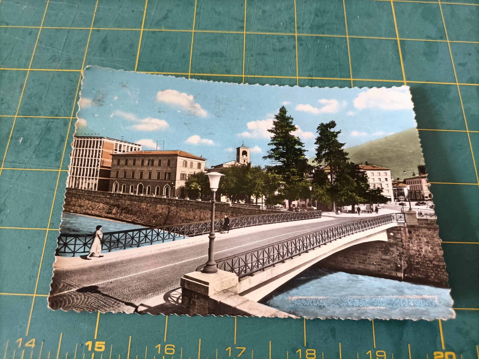 Cartolina - Sondrio - Ponte G. Matteotti - Viaggiata 1962