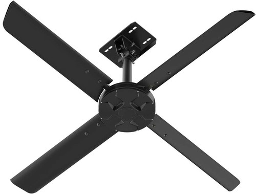 7 ft Ceiling Fan - HVLS - 1,225 Sqft - 120 Volts - 1 Ph - 5/8 HP - Direct Drive - Picture 3 of 6