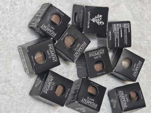 Younique Lot Of 10 Moonstruck Minerals Pigment Matte Beautiful Eyeshadow 0.04 oz