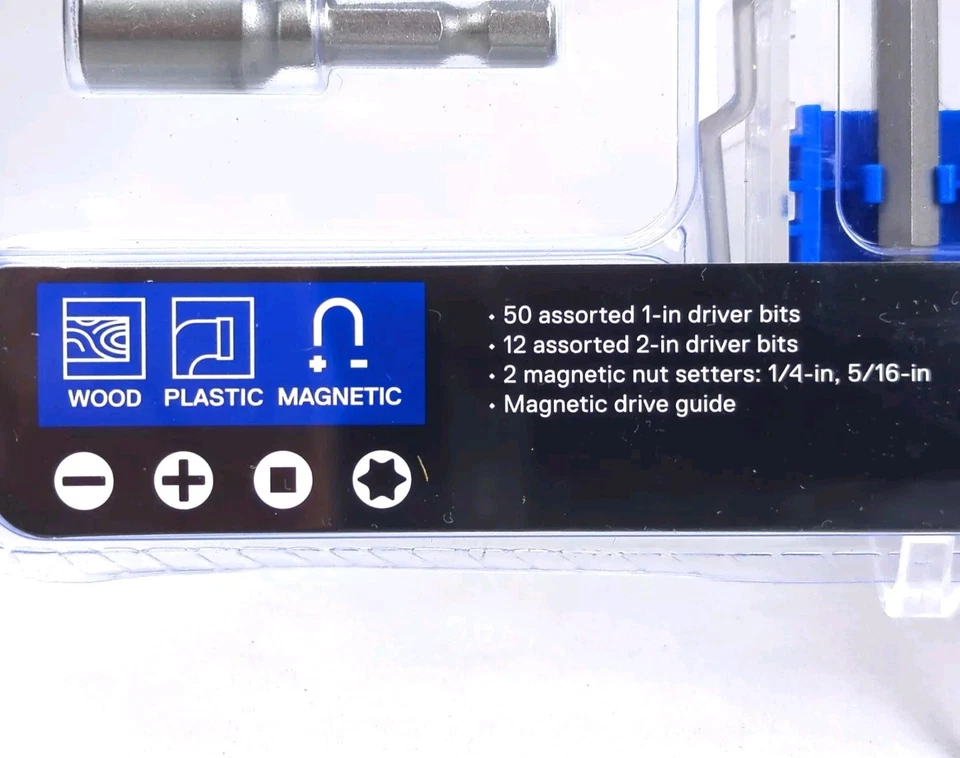 Kobalt Speed Set, Driving Bit Set, 65pc, 1333928, MSRP is $35, NEW - Image 2 of 4