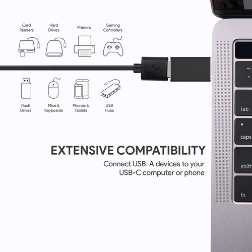 For 2025 MacBook Air M4 13 15 A3241 A3240 Type C USB 3.1 to USB 3.0 Adapter OTG - Picture 5 of 15