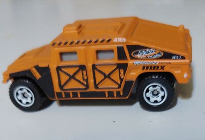 Matchbox Humvee Orange Whitewater Rafting Unit 2 Loose MBX 9 Pack