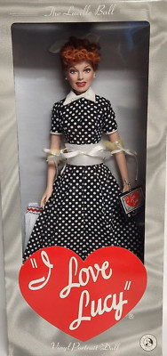 洋書 FOR THE LOVE DOLLS Franklin Mint I Love Lucy 16” Lucille Ball Vinyl Portrait