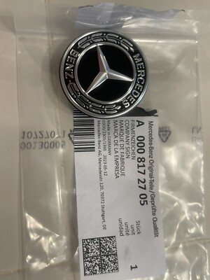 NEW OEM Mercedes-Benz Emblem for Front Bumper PN:A0008172705